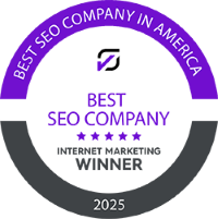 Best SEO Company in America Badge